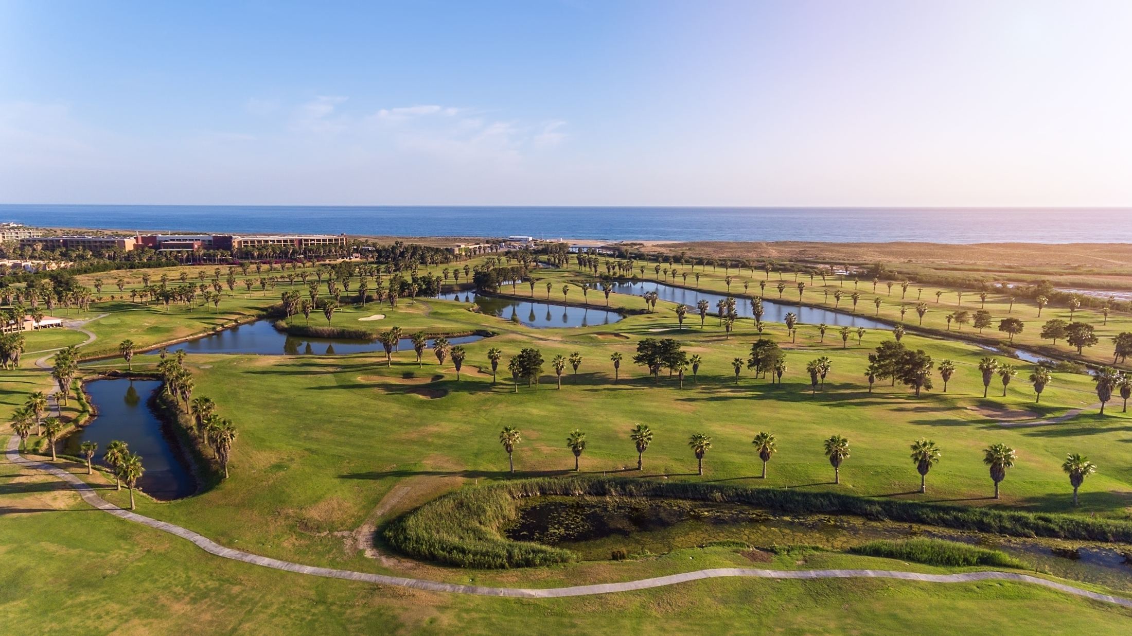 Algarve coast — golf and seafront
